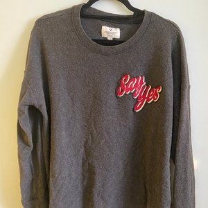 AEO 'Say Yes' sweatshirt